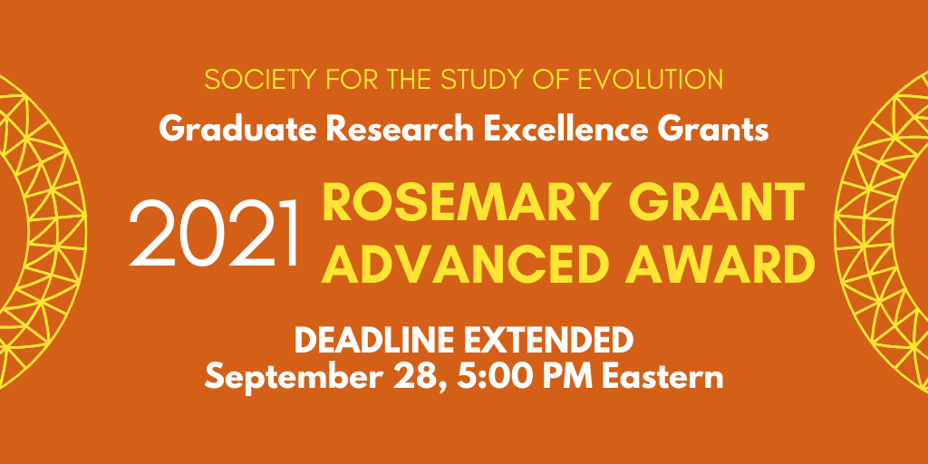 Rosemary Grant Advanced Award deadline extended to September 28